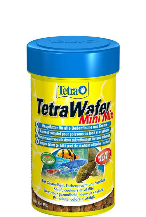 Корм для рыб TetraWaferMiniMix, 100 мл.