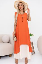 Платье Велла (оранжевый) Р11-1171/3 Nikol