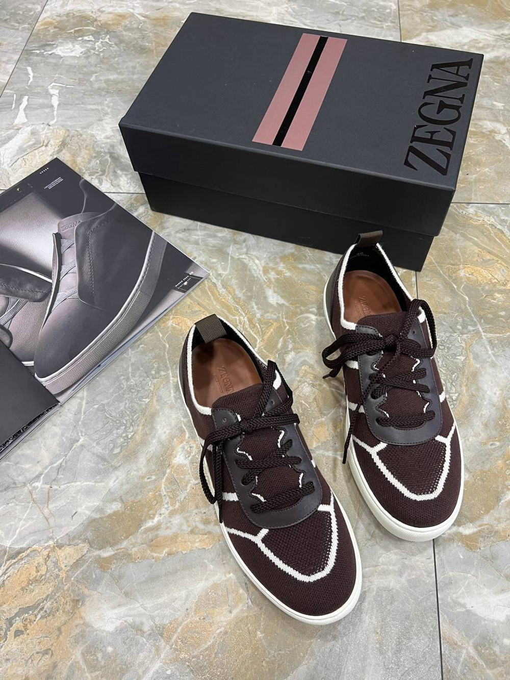 Кеды Zegna
