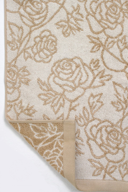 Полотенце 50x100 Devilla Rose бежевое