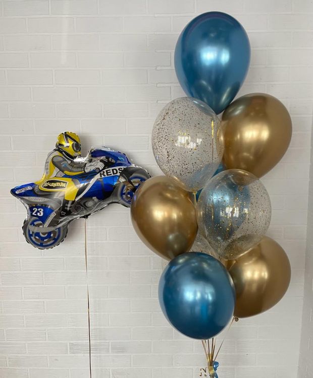 Воздушные шары Мотоцикл №8545