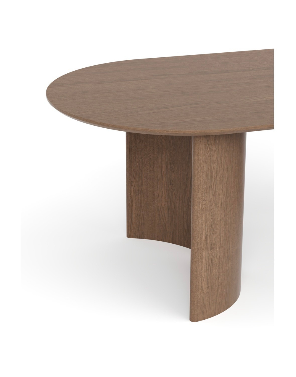 Стол обеденный овальный Луна наборный