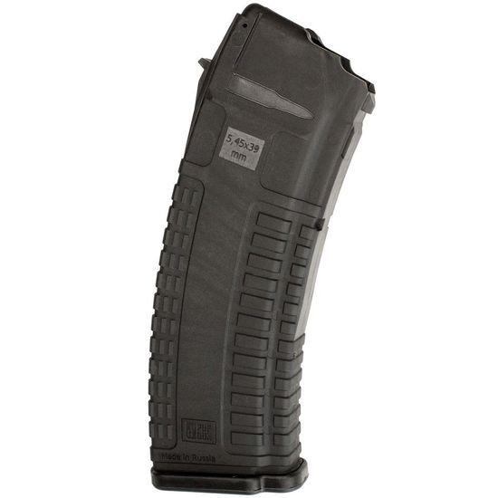 Учебный магазин с пропилом в передней стенке для АК-74 на 30 патронов 5,45х39 мм черный, производство Россия