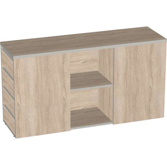 Тумба объединяющая с замком V-3.8ц/з 1400×426×750