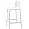 Полубарный стул Bakhita 66 см, белый