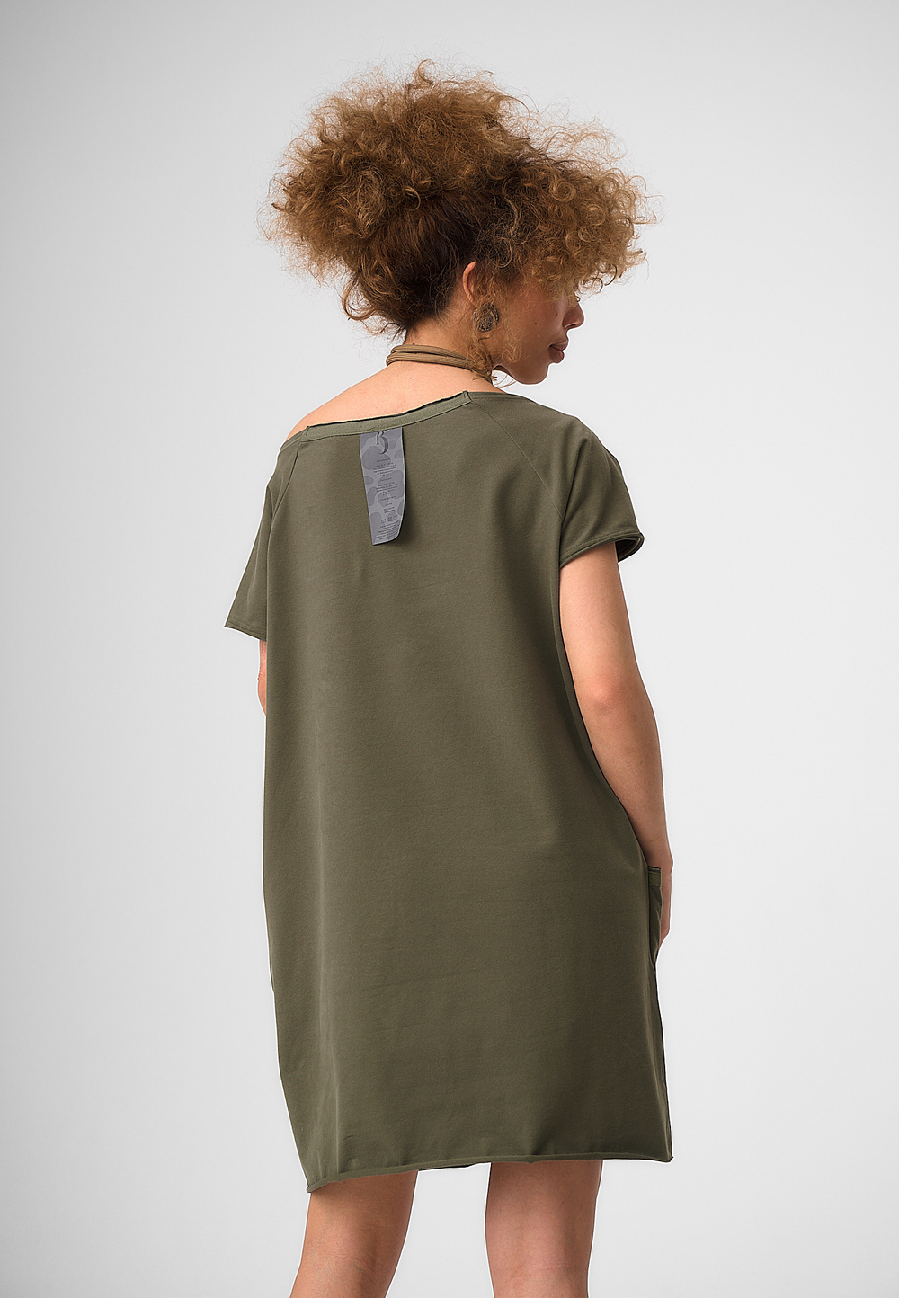 Платье Ребекка Хаки