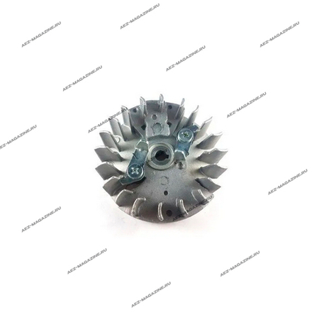 Маховик для китайских бензопил с объемом двигателя 38см3, D-95,5х12х8,5мм, H-30мм