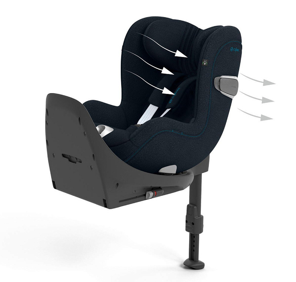 Автокресло Cybex Sirona T i-Size с базой isofix Base T Nautical Blue Plus