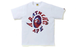 A Bathing Ape Tie Dye Twist College Tee