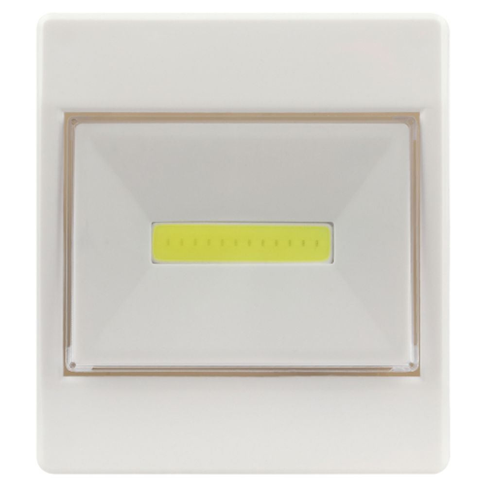 Светодиодный фонарь подсветка Трофи SB-102 пушлайт, [СОВ, 3хААА, белый, 1шт в пакете]