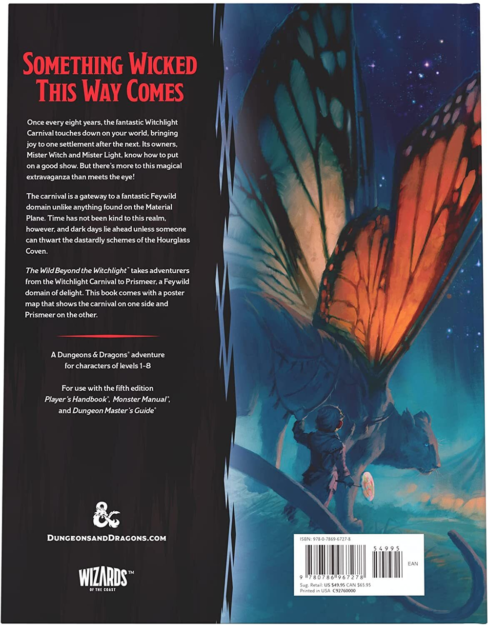 Книга приключений D&D The Wild Beyond the Witchlight