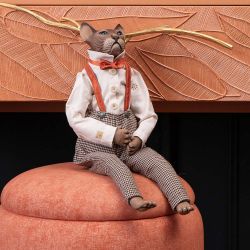 Кукла коллекционная Кот Бруно