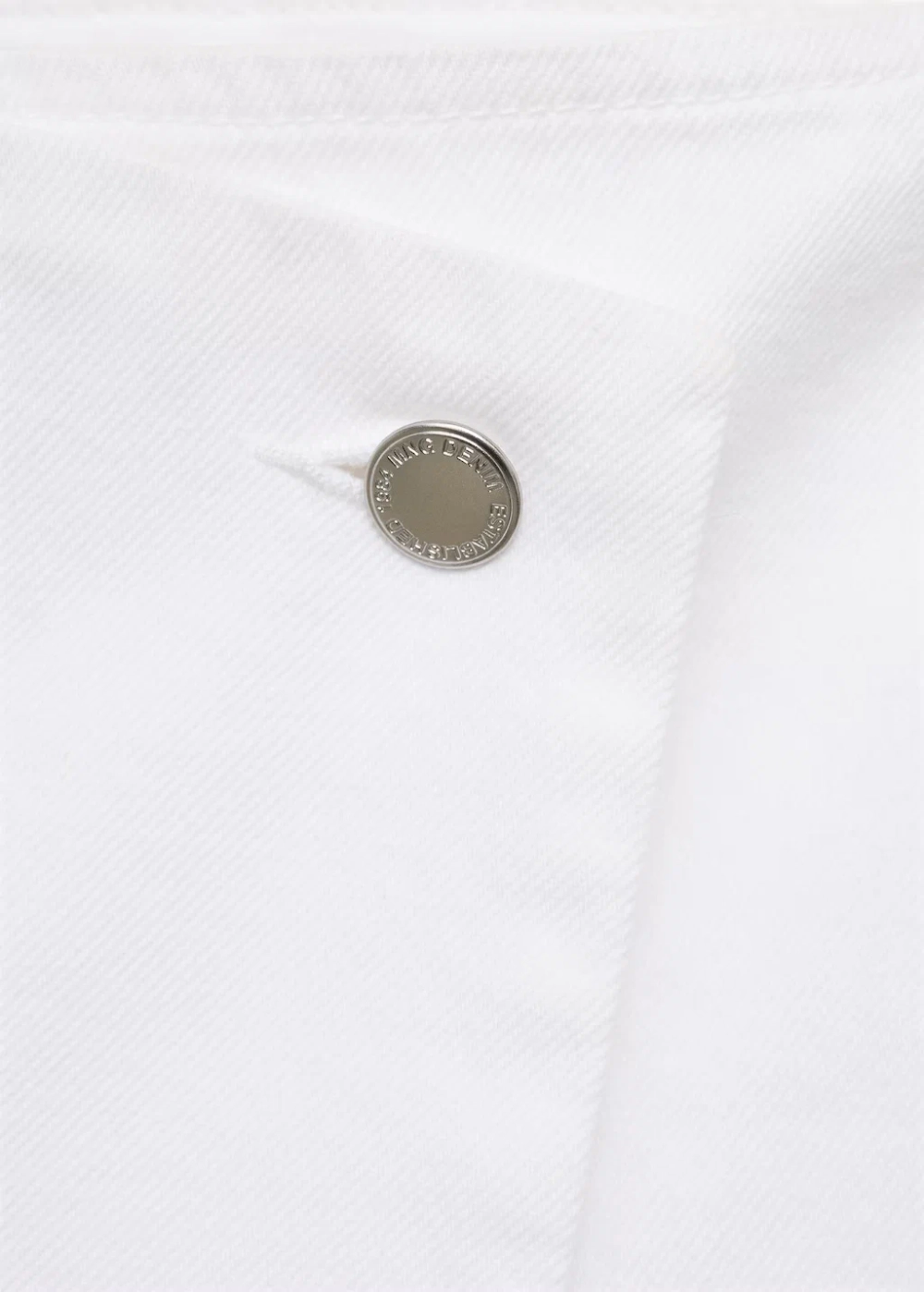 Джинсовая юбка-брюки на запахе