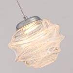 Подвесной светильник MD25030003-1A chrome/clear