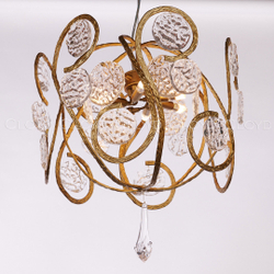 Люстра Cloyd MAZE C6 / Ø45 см - латунь (арт.10446)