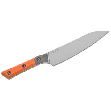 Нож кухонный Microtech Utility Knife 3400B-10EM  с клинком из стали M390MK, рукоять G-10/титан