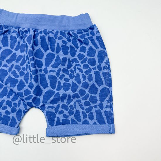 Комплект хлопковый "Жирафы" белый/синий