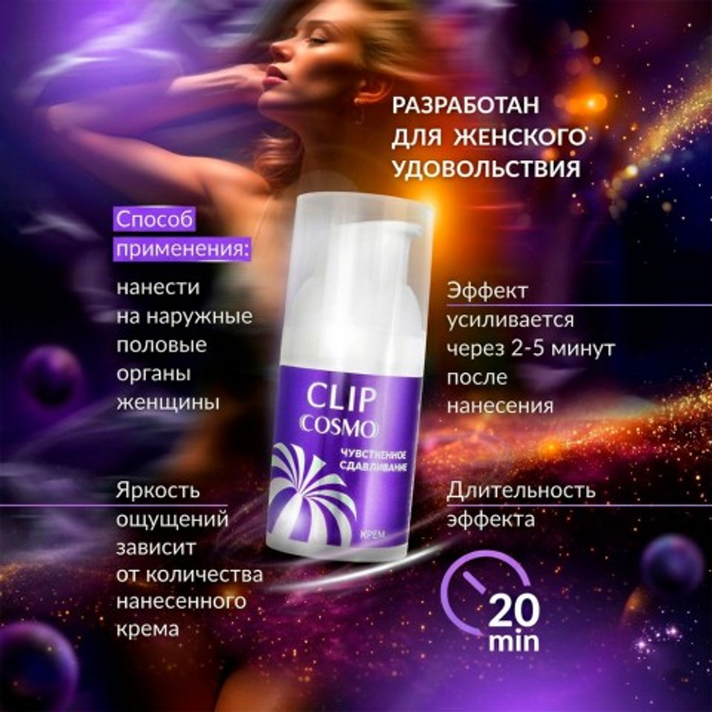 Интимный крем CLIP 28 г