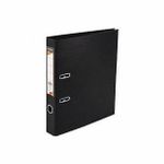 Папка-регистратор inФОРМАТ 55 мм одностор.PVC черный съемн. мех.