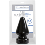 Черная анальная пробка 22,9см Doc Johnson Titan Men Tools Butt Plug Diameter Ass Master 3203-02-CD