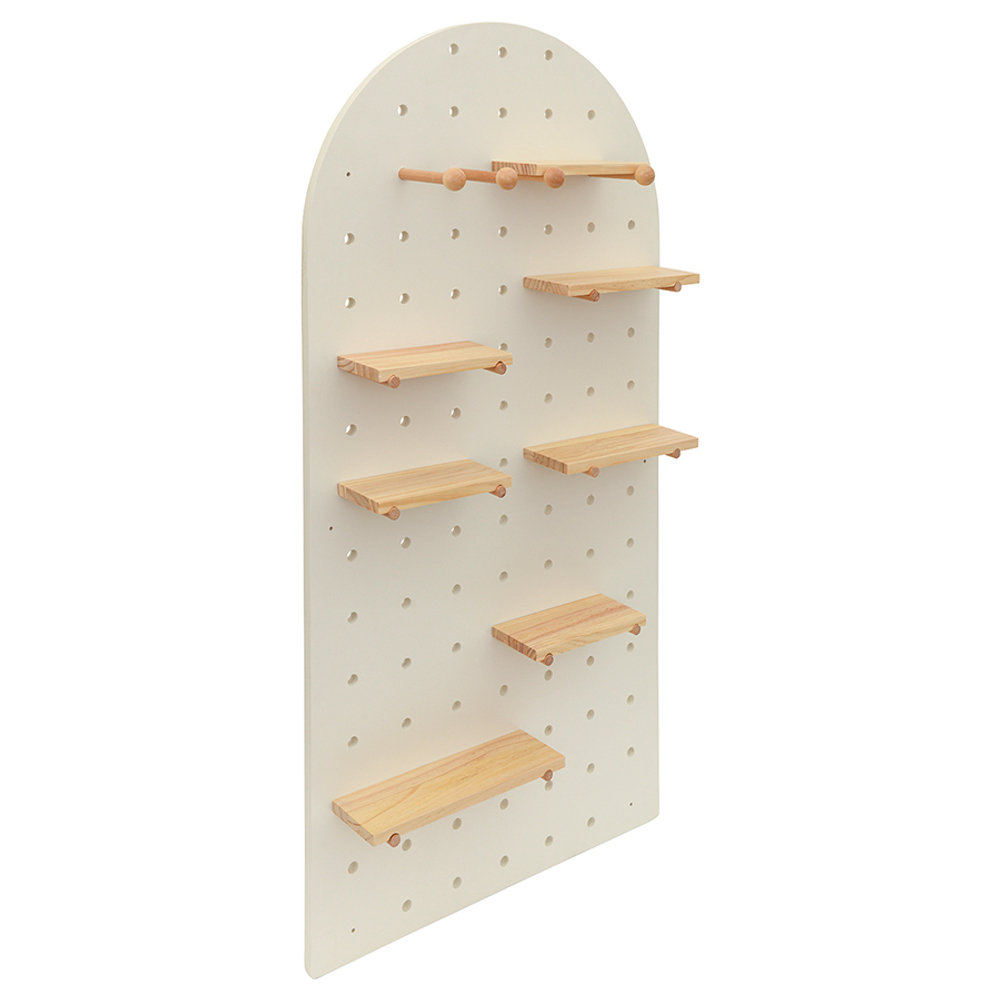 Полка настенная shely, 60х120 см, белая