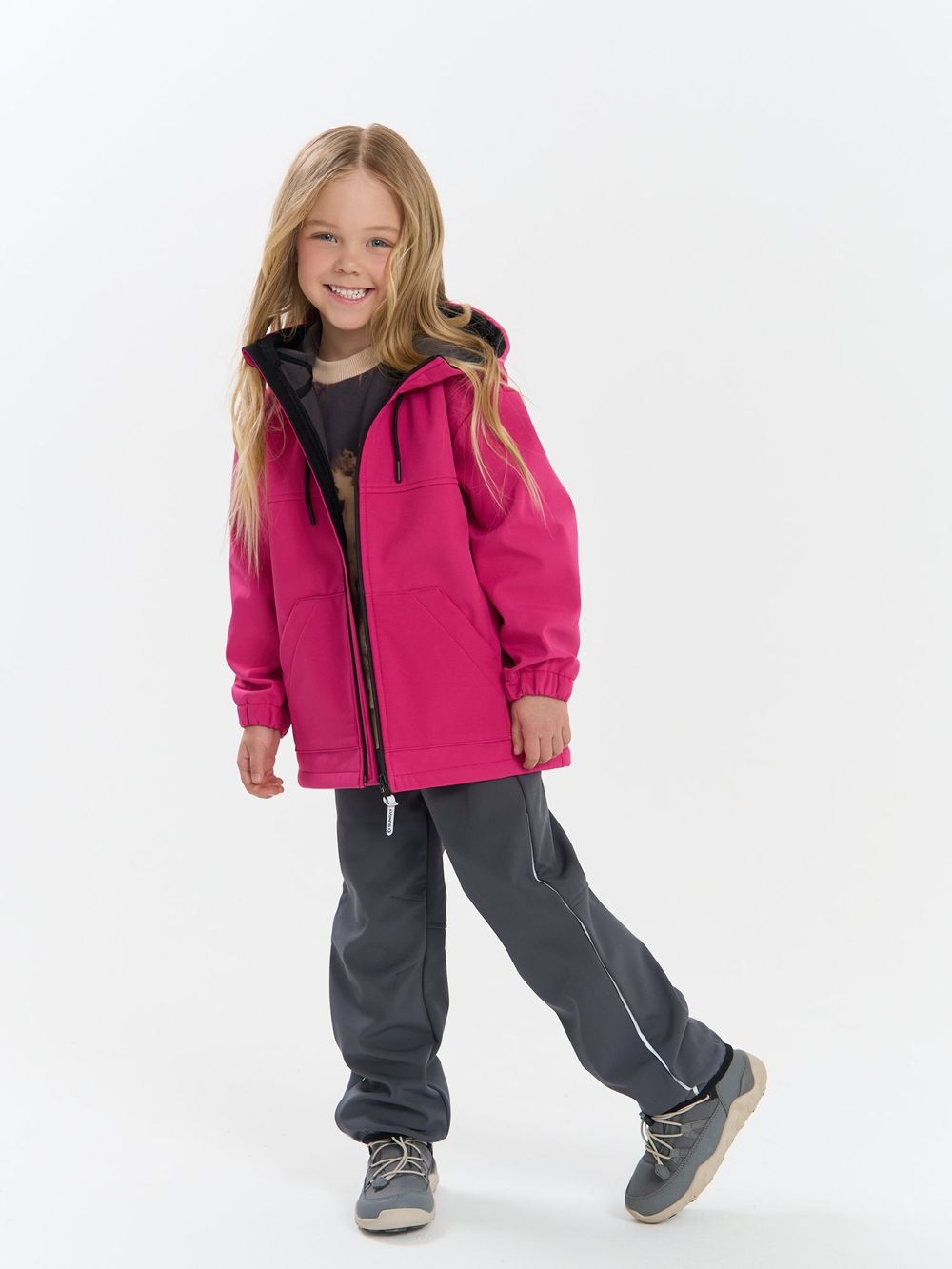 Куртка Softshell демисезонная "Фуксия"