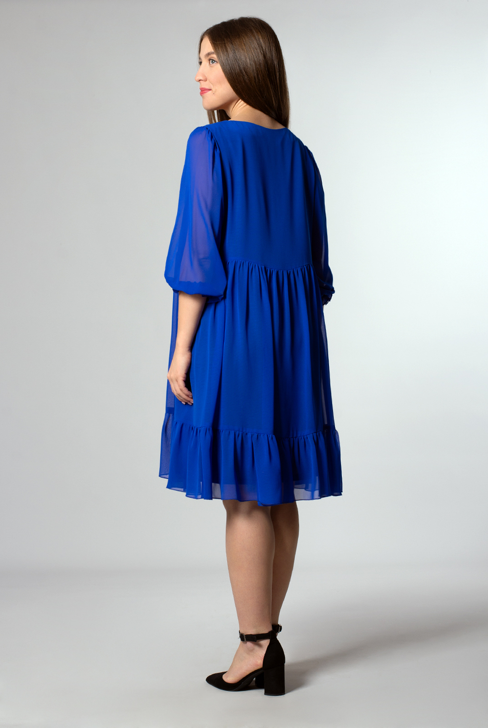 Платье женское 4017АП, василёк #284Вас054017АП