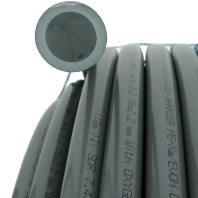 Труба из сшитого полиэтилена ELSEN ELSPIPE - 20x2.8 (PE-Xa/EVOH, PN10, 95°C, бухта 120м, цвет серый)