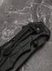 Складной нож тактический BOKER Черный с рельефной рукоятью