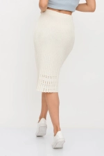 Юбка И 014 дл/льняной