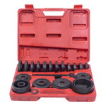 МАСТАК (100-30022C) Набор оправок для монтажа и демонтажа ступичных подшипников, кейс, 22 предмета