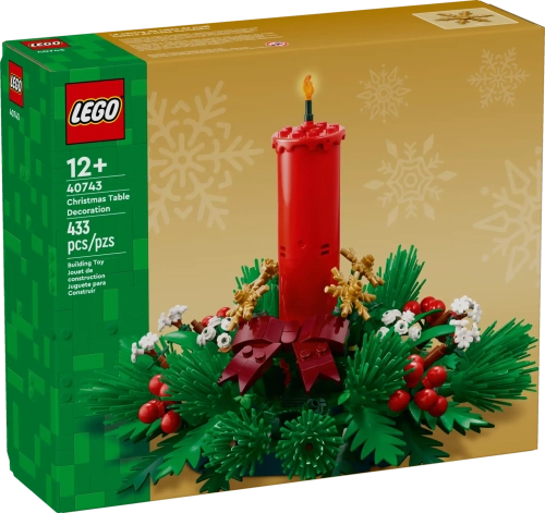Конструктор LEGO Christmas 40743 Украшение праздничного стола