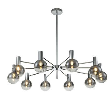 Люстра на штанге 10*G9 V000225 13015/10R Chrome хром Collana Indigo