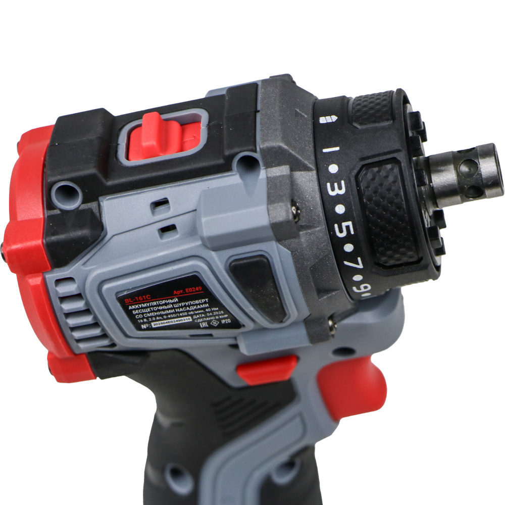 Дрель-шуруповерт аккумуляторная PROFIPOWER BL-161C Комби   E0249