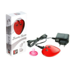 Вибромассажер с зарядным устройством Lover's Choice (Цвет: красный)