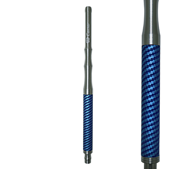 Caesar aluminium carbon мундштук - 29 cm - Blue