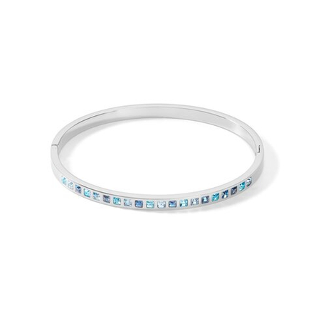 Браслет Coeur de Lion Blue-Silver 0130/33-0717 цвет синий, голубой, серебряный