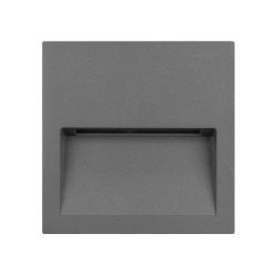 Светильник LTD-TRAIL-S115x115-4W Warm3000 (GR, 70 deg, 230V) (Arlight, IP65 Металл, 3 года) 029963