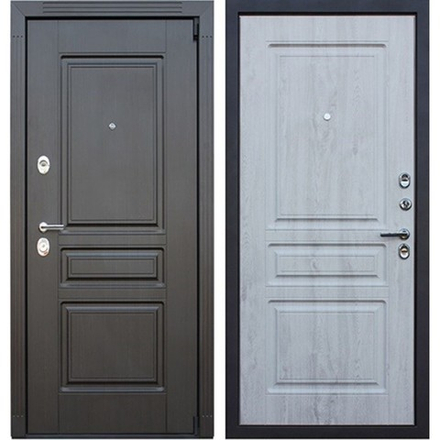 Входная металлическая дверь АСД «Гермес NEW»  Венге / Сосна белая