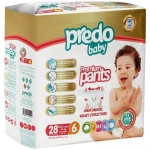 Подгузники-трусики Predo Baby № 6 (15+ кг.) 28 шт