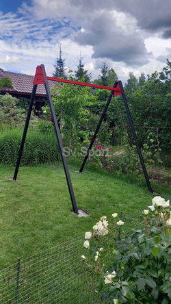 Монтаж уличных качелей Sv Sport