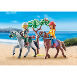 Playmobil - Horses of Waterfall Прогулка на лошадях на пляже с Амелией и Беном 71470