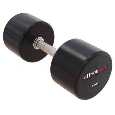 Гантель «PROFIGYM» обрезиненная 55 кг