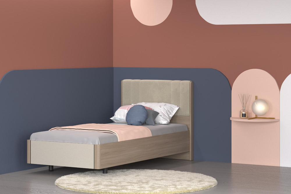 Кровать Грейс (0,9х1,9) КР-5015-В