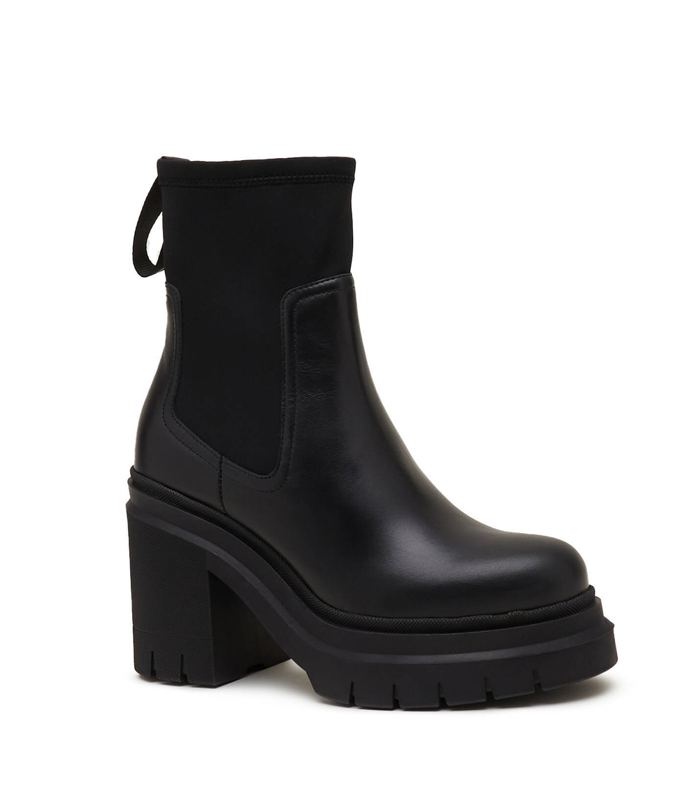 Кожаные ботильоны kris heelbt90 ltly HUGO - черный(50504745)