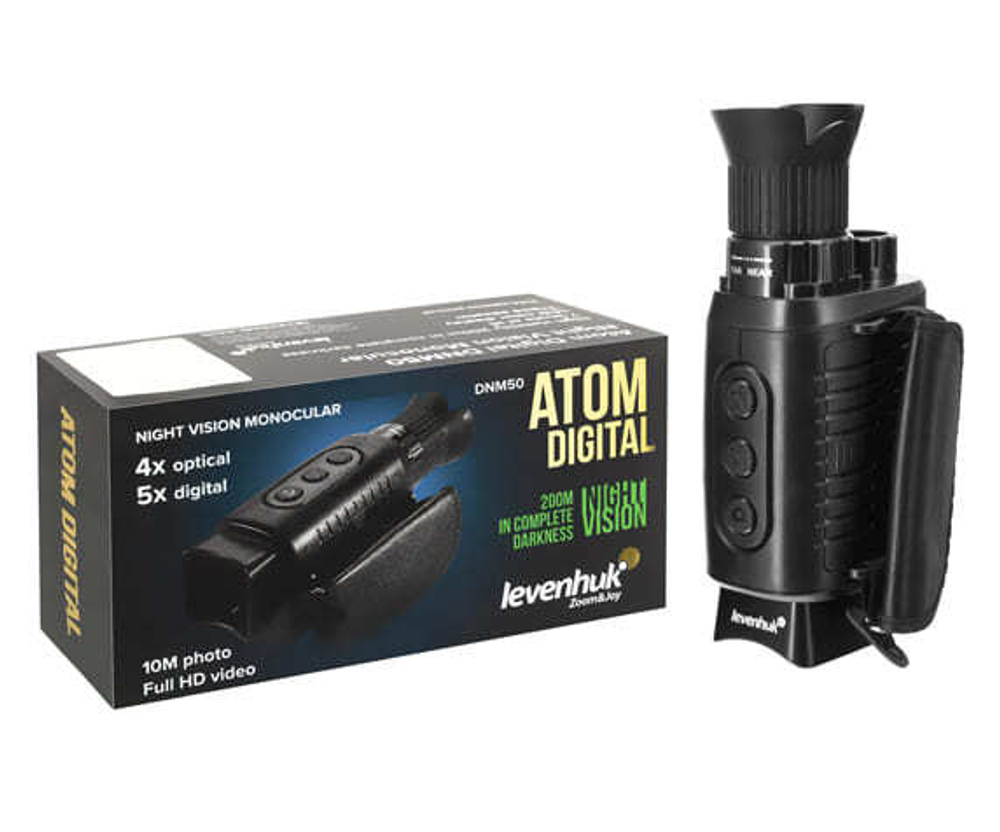 Монокуляр ночного видения Levenhuk Atom Digital DNM50 - фото 3