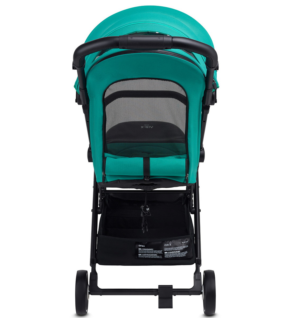 Детская коляска Anex Air-X Travel Cot Cosmo 3 в 1 green/gray/black Ax-05/L/Ax-C-02/SS-06