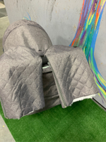 Коляска комбинированная «Ника Детям 7-7» джинс серо-коричневый (арт. НД7-7/4)