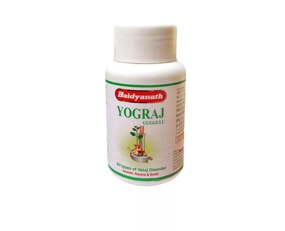 БАД Baidyanath Yograj Guggulu Йогарадж гуггул 120 таб