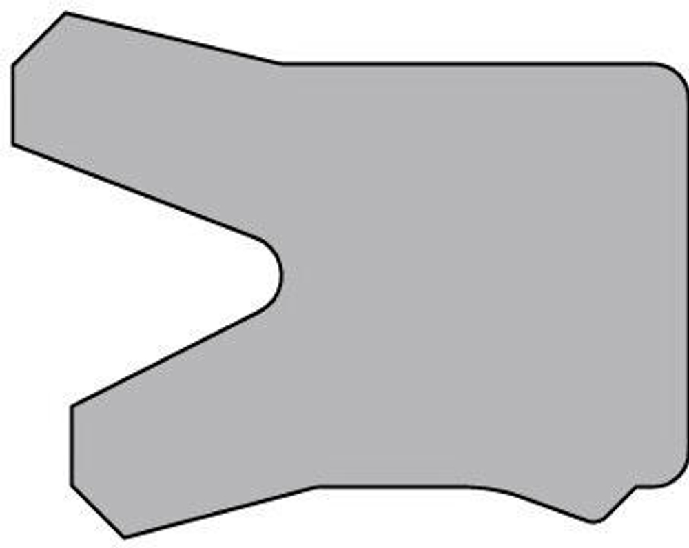 A164-025/7 PU Высокоэффективное U-образное штоковое уплотнение 25,4-38,1-6,35